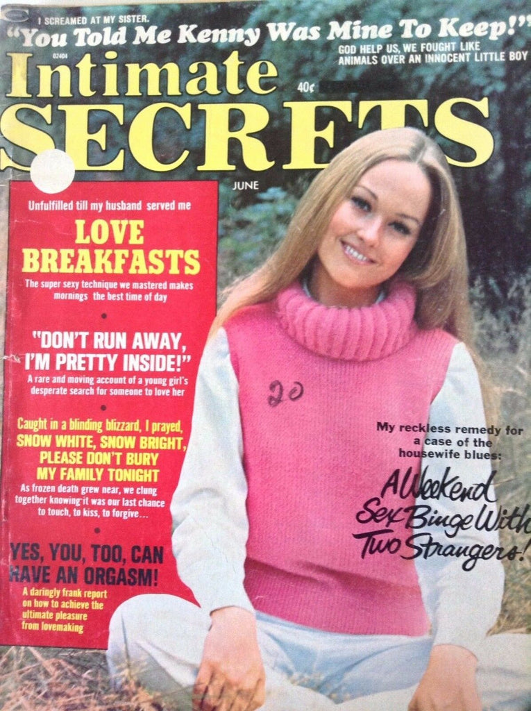 Intimate Secrets Magazine Don't Run Away Pretty June 1973 090217nonrh