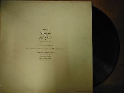 33 RPM Vinyl Ravel Daphnis&Chloe Ballet in Act One RCA Records LM1893 031615SM
