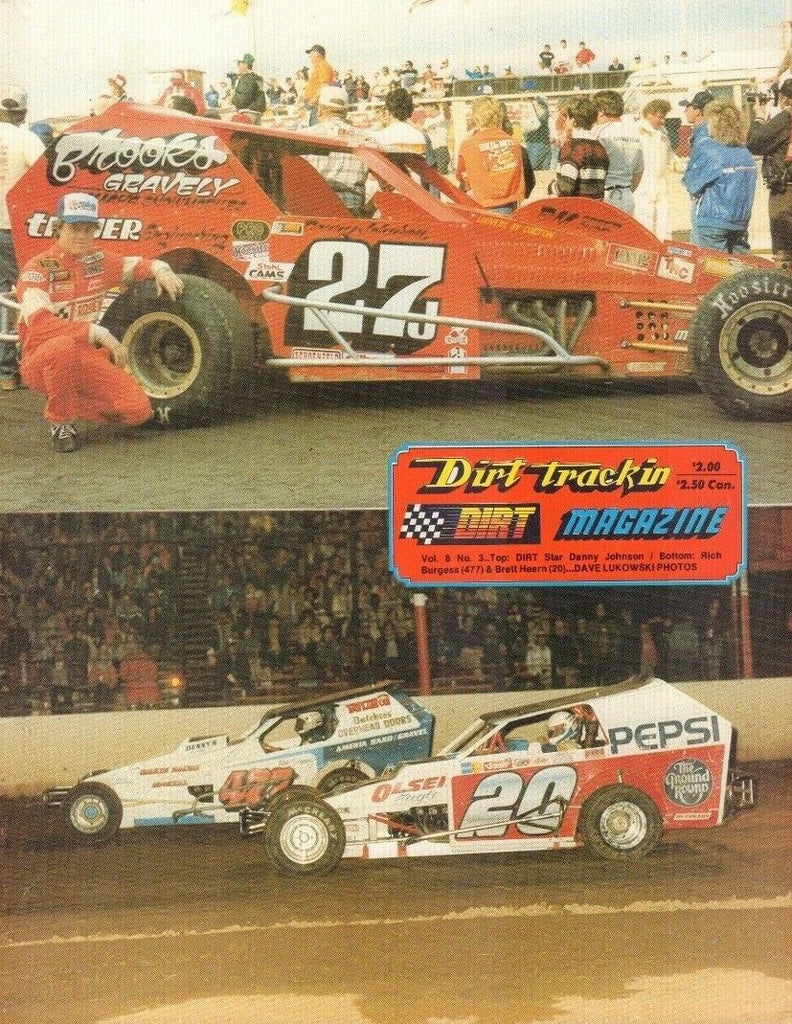 Dirt Trackin Magazine Danny Johnson & Rich Burgess Vol.8 No.3 050718nonr