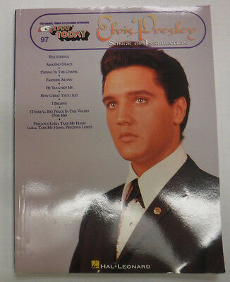 E-Z Play Today Magazine Elvis Presley Songs Of Inspiration 97 071315R