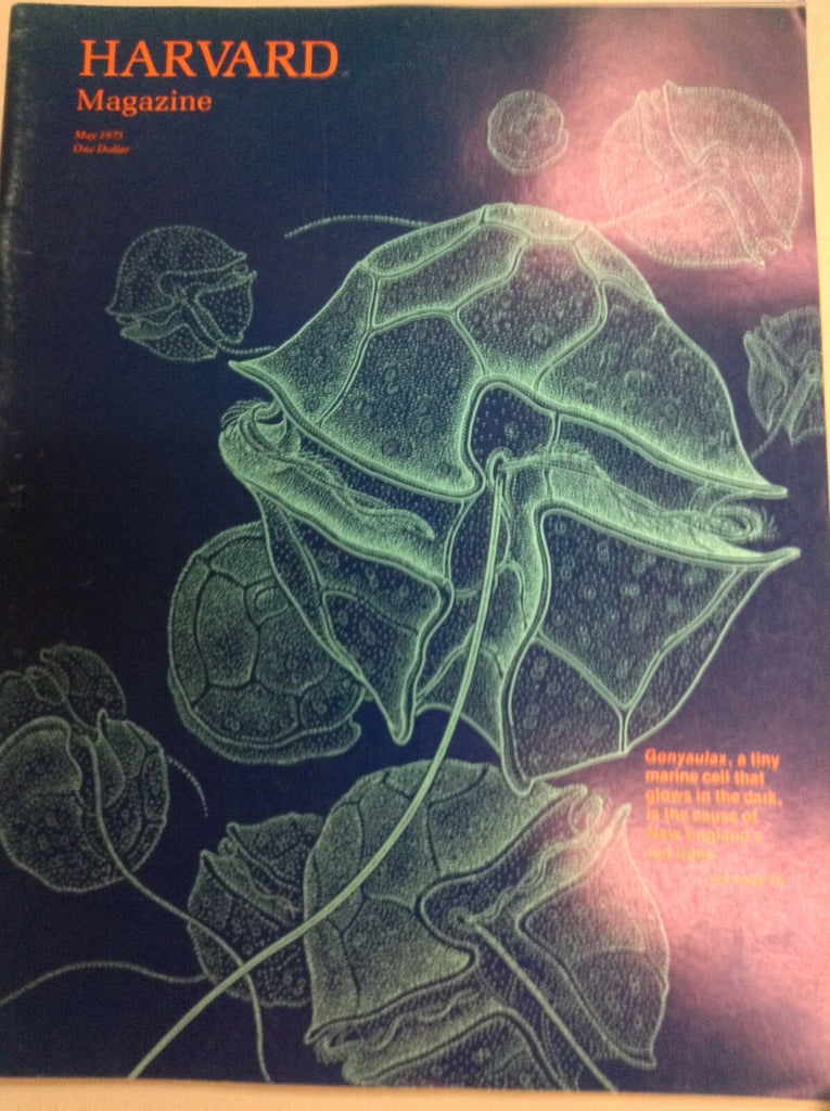 Harvard Magazine Gonyaulax May 1975 050317nonr