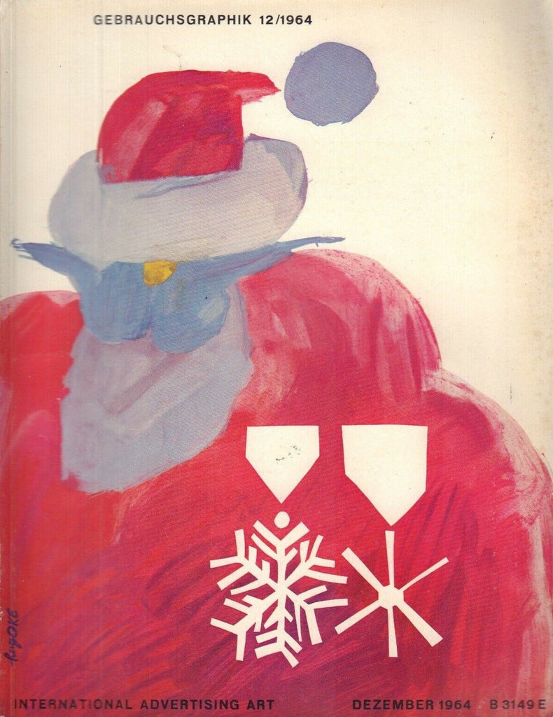 Gebrauchsgraphik German Art Magazine Advertising Art December 1964 032118nonr