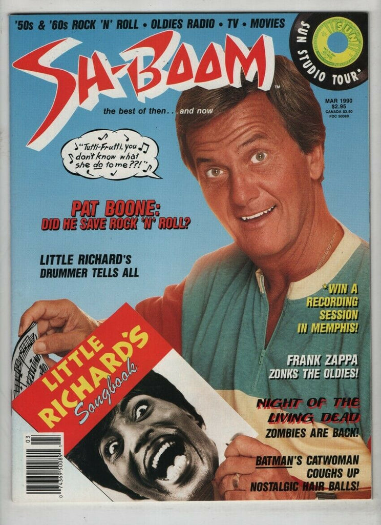 Sh-Baam Mag Pat Boone Little Richard March 1990 070320nonr