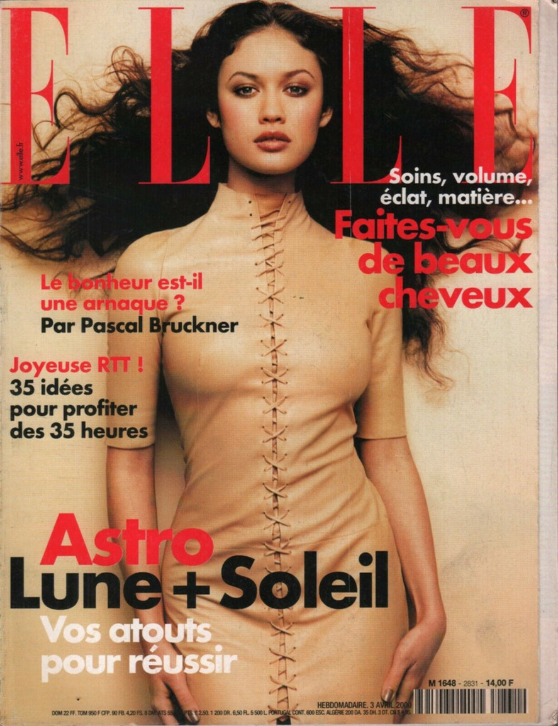 Elle French Fashion Magazine 3 Avril 2000 Pascal Bruckner 091819AME