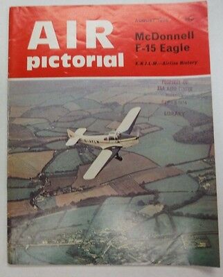 Air Pictorial Magazine McDonnell F-15 Eagle August 1974 FAL 062215R2