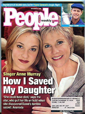 People Magazine November 8 1999 Anne Murray Payne Stewart EX 012016jhe