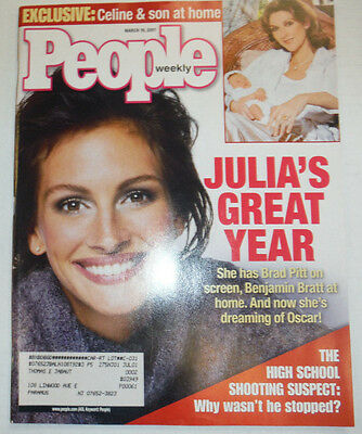 People Magazine Julia Roberts & Celine Dion March 2001 WITH ML 031215R