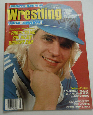 Sports Review Wrestling Magazine Tommy Rich Mil Mascaras Spring 1984 092014R