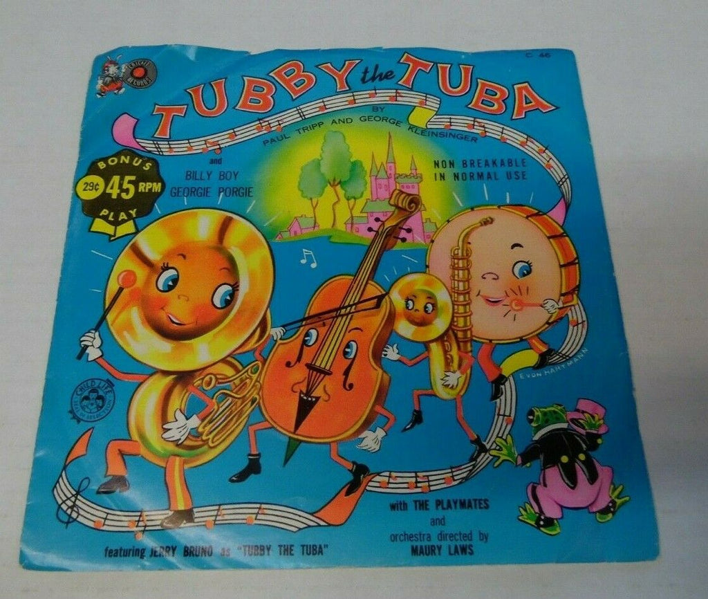 Tubby the Tuba Billy Boy & Georgie Porgie 45 rpm #C-46 022920LLE45