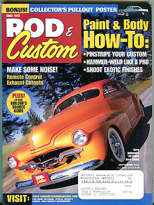 Rod & Custom Magazine September 2002 Jerry Johnson's '48 Chevy EX 012816jhe