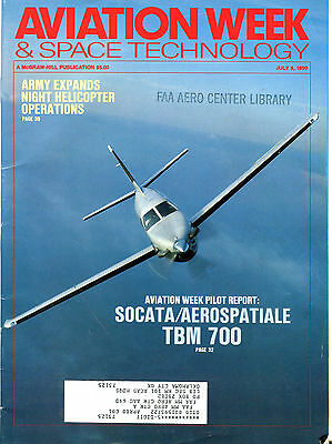 Aviation Week & Space Technology Magazine July 9 1990 EX FAA 030816jhe