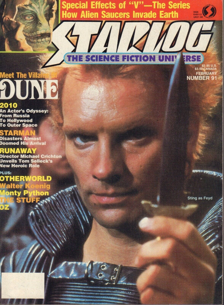 Starlog February 1985Dune, Starman, Runaway 042717nonDBE