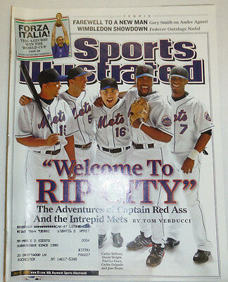 Sports Illustrated Magazine Carlos Beltran & Gary Smith July 2006 012815R