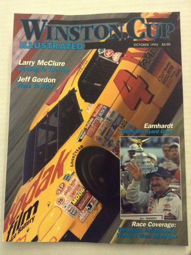 Winston Cup Illustrated Larry McClure Jeff Gordon October 1995 082819nonrh