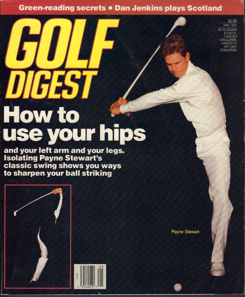 Golf Digest Magazine May 1991 Payne Stewart 072917nonjhe
