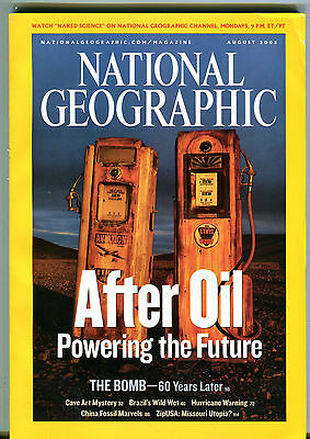 National Geographic Magazine August 2005 After Oil The Bomb Brazil EX 011116jhe