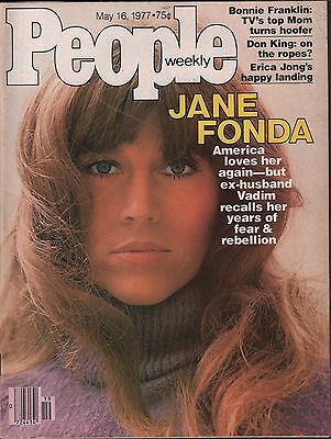 People Weekly May 16 1977 Jane Fonda, Bonnie Franklin VG 012716DBE