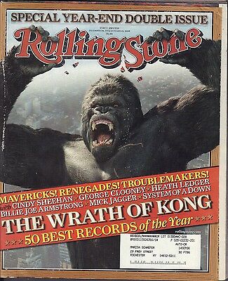 Rolling Stone December 29 2005 January 12 2006 Heath Ledger w/ML GD 082916DBE