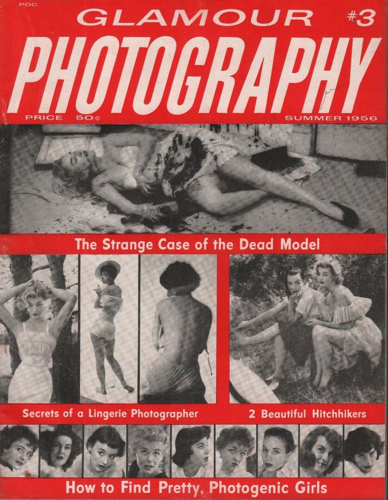 Glamour Photography #3 Summer 1956 Joyce Ledlie Robert Sumter 070918DBE