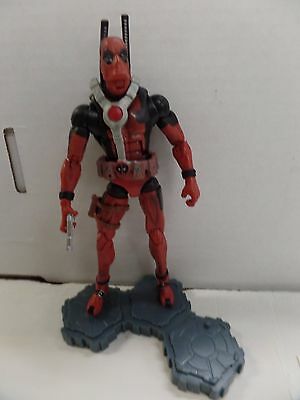6 Inch 2012 Marvel Deadpool Figure w/ Accessories, and Stand 062316DBEL