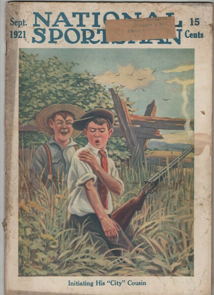 National Sportsman Mag New Mexico Bucks The Big Four September 1921 020321nonr