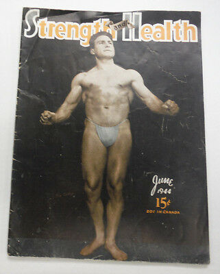Strength & Health Magazine Best Ab Exercise Tony Terlazzo June 1944 070115R