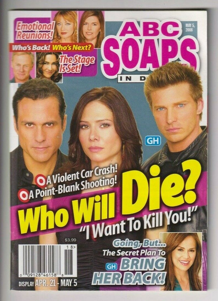 ABC Soaps Mag GH Sarah Brown Steve Burton May 5, 2008 111719nonr