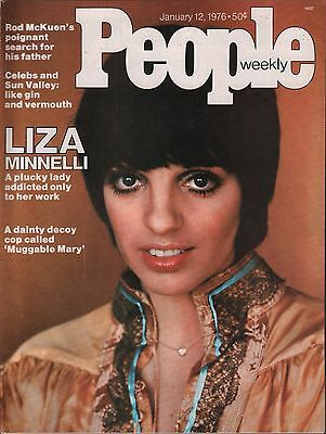 People Weekly January 12 1976 Liza Minnelli, Rod McKuen VG 012916DBE