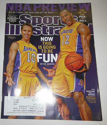 Sports Illustrated Magazine Steve Nash & Dwight Howard October 2012 082314R