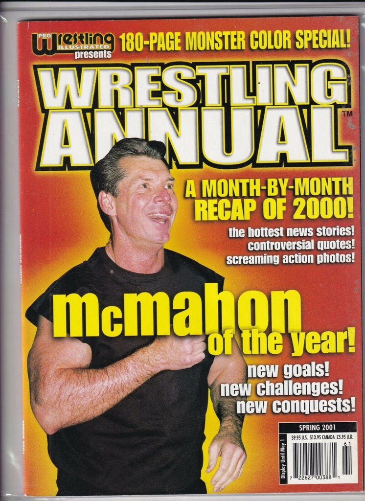 Pro Wrestling Illustrated Vince McMahon Spring 2001 091019nonr