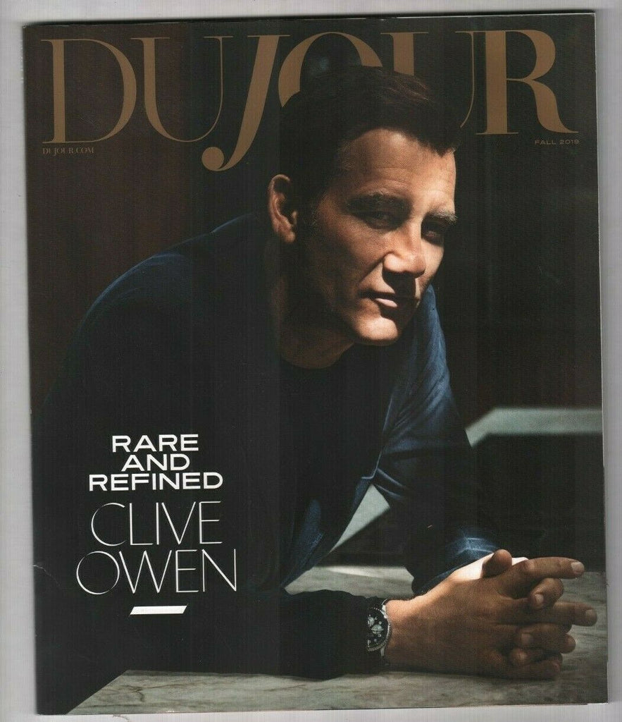 Dujour Mag Rare And Refined Clive Owen Fall 2019 011520nonr