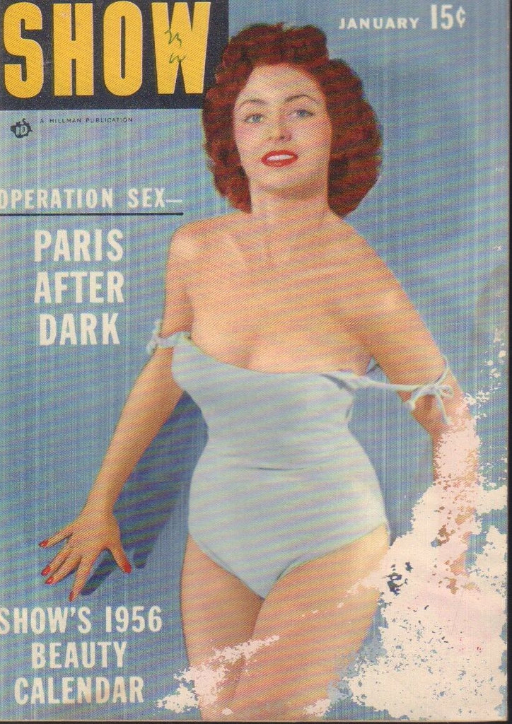 Show Digest January 1956 Cynthia Brooks Cheesecake Pin Up 091218AME2