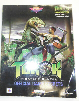 Turok Dinosaur Hunter Magazine Official Game Secrets 1997 090114R