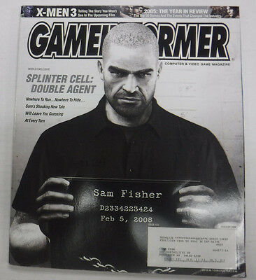 Gameinformer Magazine Splinter Cell Double Agent No.153 January 2006 081215R