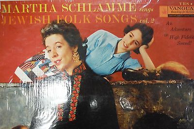 martha Schlamme Sings Jewish Folk Songs Vol 2 33RPM 011516 TLJ