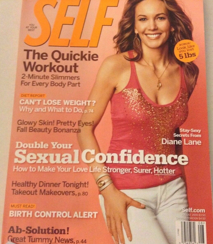 Self Magazine Diane Lane Sexual Confidence August 2005 NO ML 072717nonrh