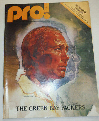Pro! Magazine Green Bay Packers Redskins Edition December 1979 NO ML 121714R
