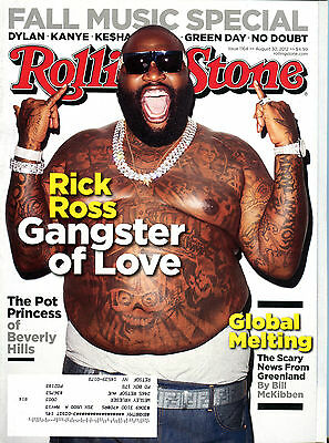 Rolling Stone Magazine August 30 2012 Rick Ross EX 040116jhe