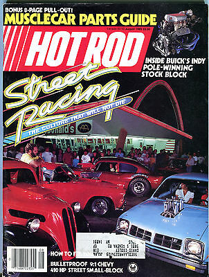 Hot Rod Magazine August 1985 Street Racing EX 031116jhe