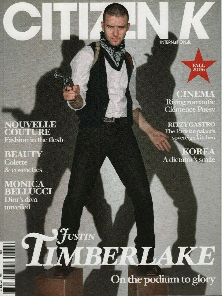 Citizen K International Fall 2006 French Magazine Justin Timberlake 021820DBF2