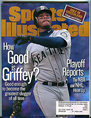 Sports Illustrated Magazine May 17 1999 Ken Griffey Jr. Mariners EX 020216jhe