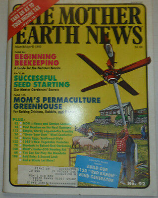 The Mother Earth News Magazine Beginning Beekeeping & Seeds April 1985 020915R2