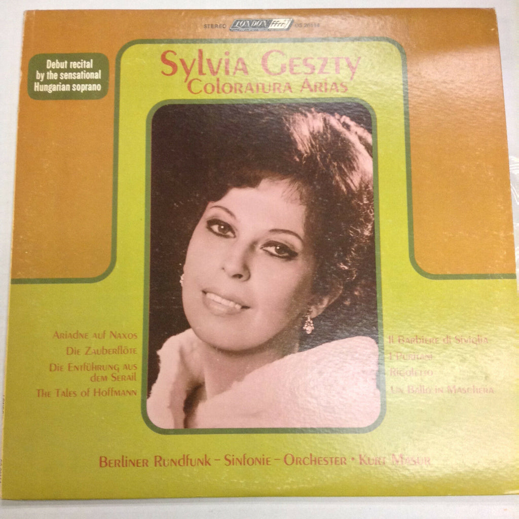 Sylvia Geszty Coloratura Arias By London OS26114 33RPM 030817RR