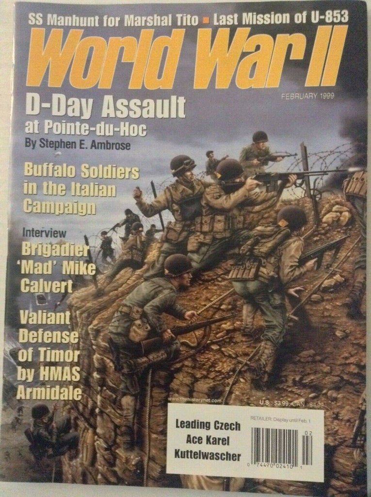 World War II Magazine D-Day Assault Pointe-Du-Hoc February 1999 032119nonrh