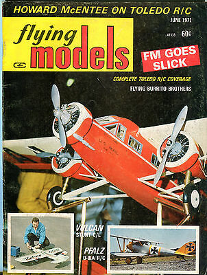 Flying Models Magazine June 1971 Howard McEntee Toledo R/C EX 050516jhe
