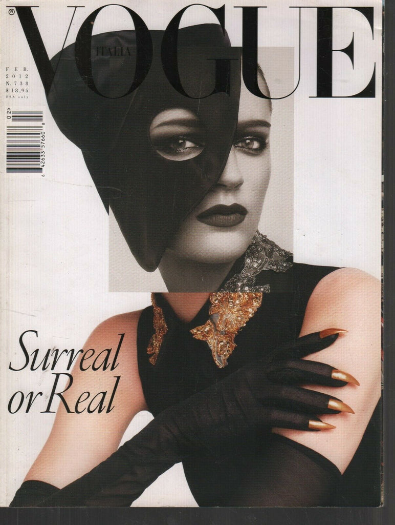 Vogue Italia February 2012 Laura Kampman Salvador Dalí Bruce Weber 081419AME2