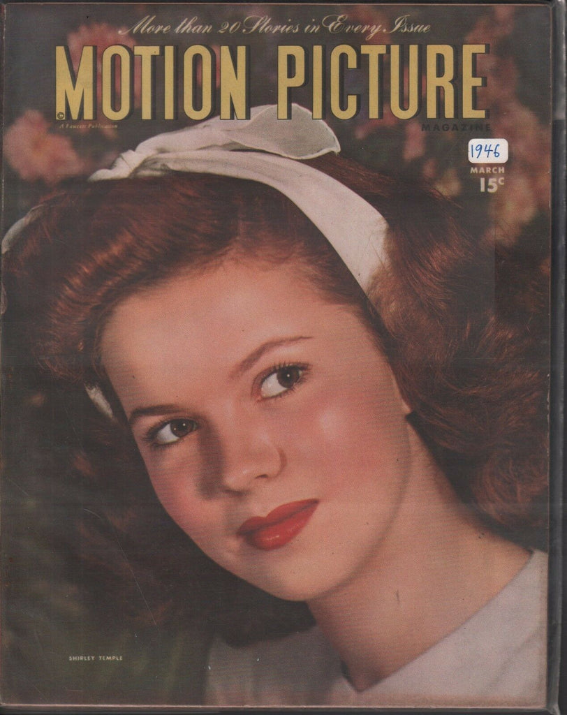Motion Picture March 1946 Shirley Temple 080317nonDBE