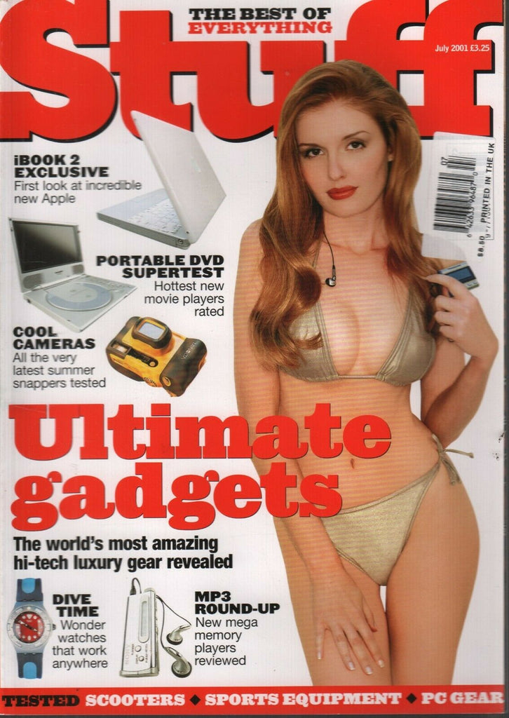 Stuff UK Technology Magazine July 2001 Apple iBook 120919AME2