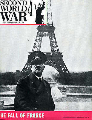 Purnell's History of the Second World War Number 7 Fall of France EX 010516jhe