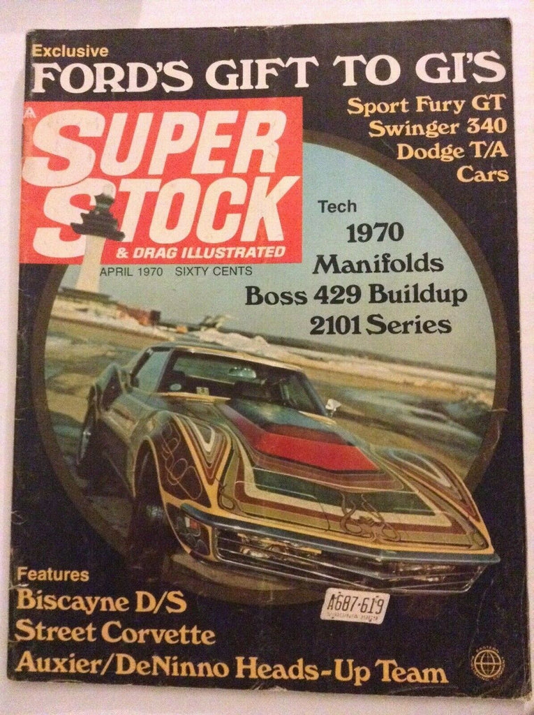 Super Stock Magazine Boss 429 Buildup 2101 Series April 1970 062019nonrh